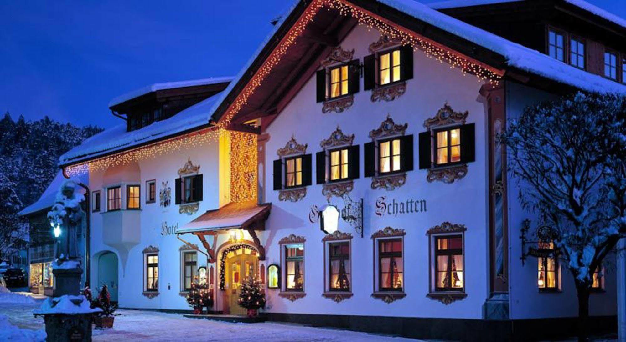Hotel Schatten Garmisch-Partenkirchen Zewnętrze zdjęcie